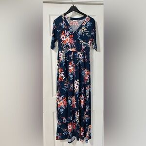 Dress flamingo urban woman size large maxi modest